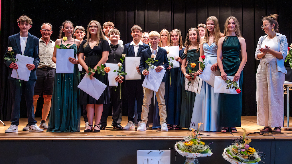 abschlussfeier sekP2b